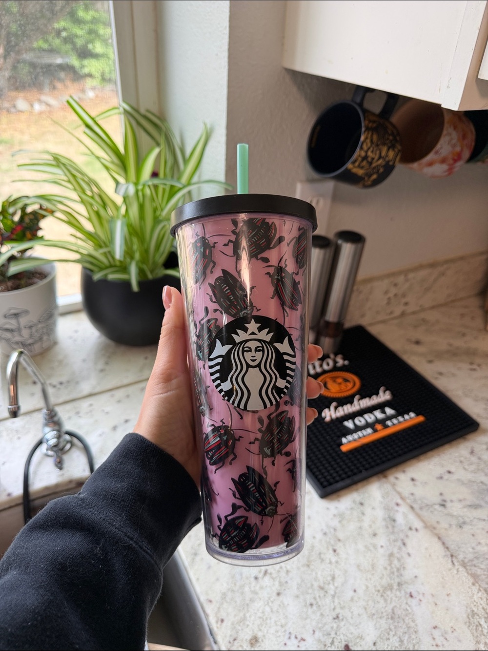 Starbucks beetle tumbler